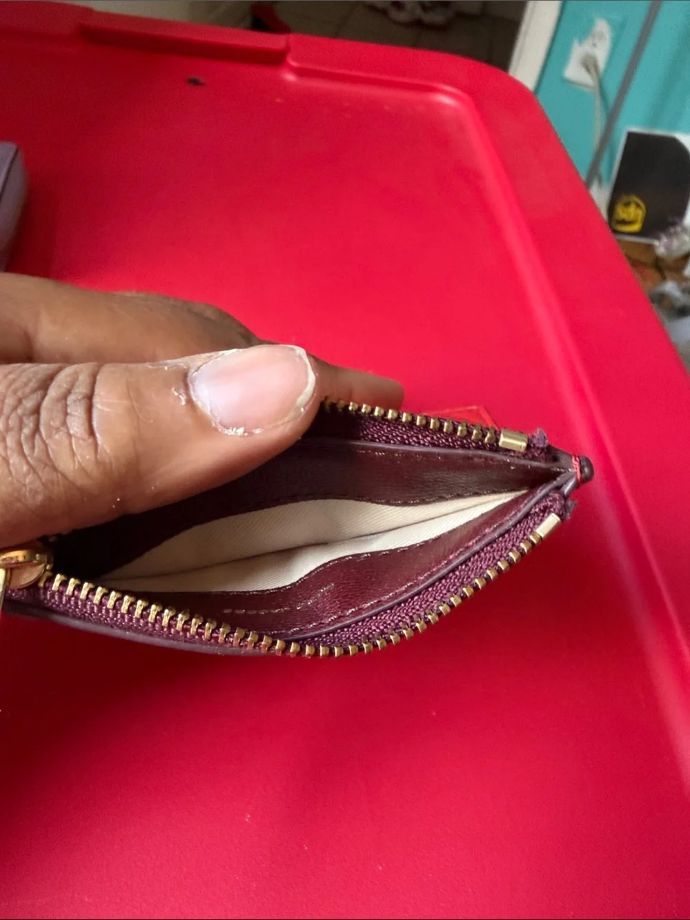 Marc Jacobs slim leather